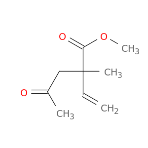 Pentanoic acid, 2-ethenyl-2-methyl-4-oxo-, methyl ester