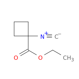 Cyclobutanecarboxylic acid, 1-isocyano-, ethyl ester