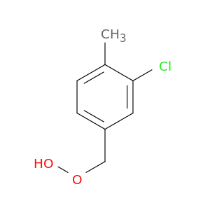 Hydroperoxide, (3-chloro-4-methylphenyl)methyl