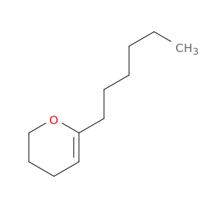 2H-Pyran, 6-hexyl-3,4-dihydro-