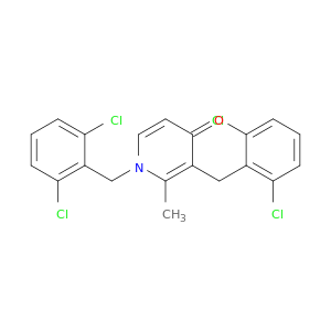 4(1H)-Pyridinone, 1,3-bis[(2,6-dichlorophenyl)methyl]-2-methyl-