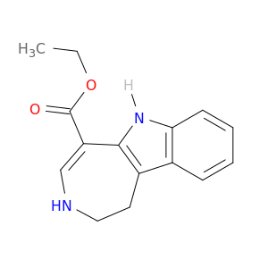Azepino[4,5-b]indole-5-carboxylic acid, 1,2,3,6-tetrahydro-, ethyl ester