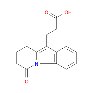 Pyrido[1,2-a]indole-10-propanoic acid, 6,7,8,9-tetrahydro-6-oxo-