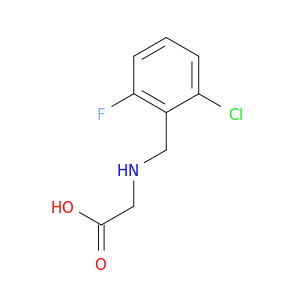 2-{[(2-chloro-6-fluorophenyl)methyl]amino}acetic Acid