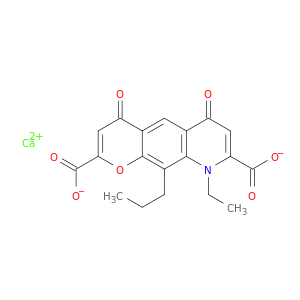 Calcium 9-ethyl-4,6-dioxo-10-propyl-6,9-dihydro-4H-pyrano[3,2-g]quinoline-2,8-dicarboxylate