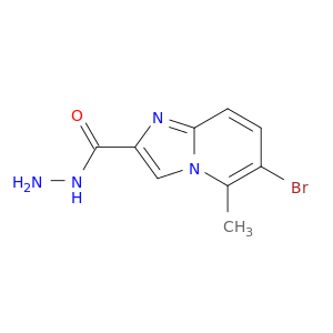 6-Bromo-5-methylimidazo[1,2-a]pyridine-2-carbohydrazide