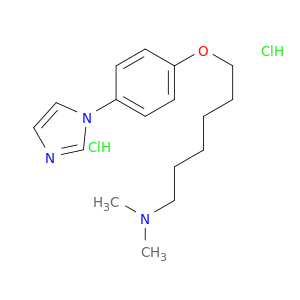 6-[4-(1H-imidazol-1-yl)phenoxy]-N,N-dimethyl-1-hexanamine, dihydrochloride