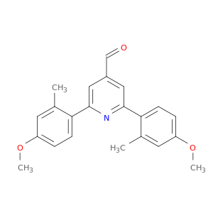 4-Pyridinecarboxaldehyde, 2,6-bis(4-methoxy-2-methylphenyl)-
