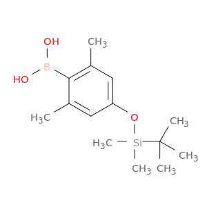 Boronic acid,[4-[[(1,1-dimethylethyl)dimethylsilyl]oxy]-2,6-dimethylphenyl]-