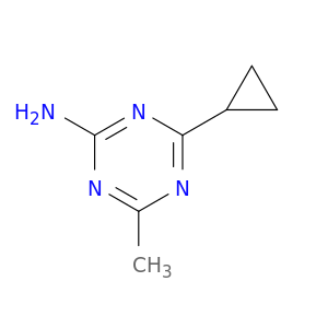 4-cyclopropyl-6-methyl-1,3,5-triazin-2-amine
