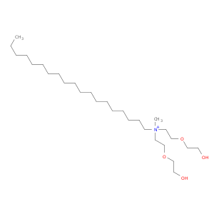 聚(氧-1,2-乙基),α,α'-[(甲基乙二基氨基氨基)二-2,1-乙醇]BIS[ω-羟基-,硫酸甲酯(1：1)