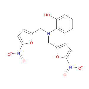 Phenol, 2-[bis[(5-nitro-2-furanyl)methyl]amino]-