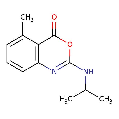 4H-3,1-Benzoxazin-4-one, 5-methyl-2-[(1-methylethyl)amino]-