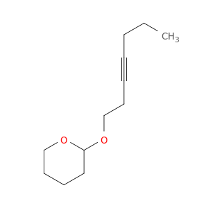 2H-Pyran, 2-(3-heptynyloxy)tetrahydro-