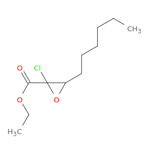 Oxiranecarboxylic acid, 2-chloro-3-hexyl-, ethyl ester