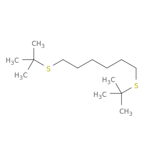 Hexane, 1,6-bis[(1,1-dimethylethyl)thio]-