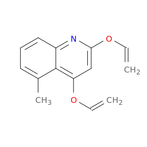 Quinoline, 2,4-bis(ethenyloxy)-5-methyl-