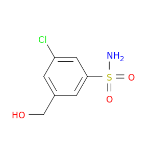 3-chloro-5-(hydroxymethyl)benzene-1-sulfonamide