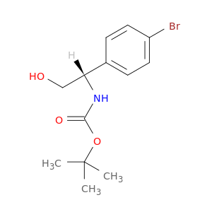 N-[(1S)-1-(4-溴苯基)-2-羟乙基]氨基甲酸叔丁酯