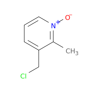 Pyridine, 3-(chloromethyl)-2-methyl-, 1-oxide