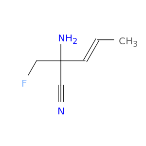 3-Pentenenitrile, 2-amino-2-(fluoromethyl)-, (E)-