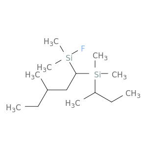 Silane, [1-[dimethyl(1-methylpropyl)silyl]-3-methylpentyl]fluorodimethyl-