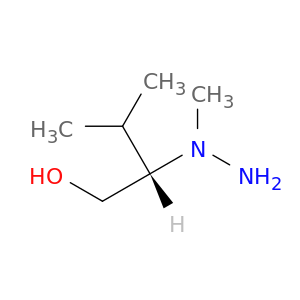 1-Butanol, 3-methyl-2-(1-methylhydrazino)-, (S)-