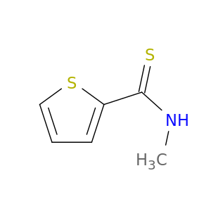 2-Thiophenecarbothioamide, N-methyl-