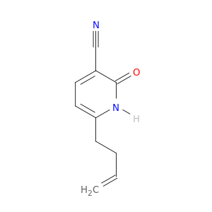 3-Pyridinecarbonitrile, 6-(3-butenyl)-1,2-dihydro-2-oxo-