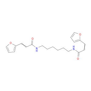 2-Propenamide, N,N'-1,6-hexanediylbis[3-(2-furanyl)-