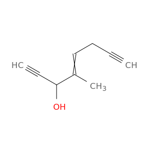 4-Octene-1,7-diyn-3-ol, 4-methyl-