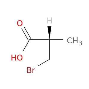 Propanoic acid, 3-bromo-2-methyl-, (S)-