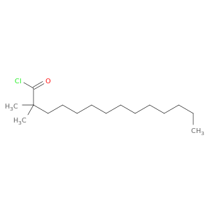Tetradecanoyl chloride, 2,2-dimethyl-
