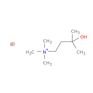 1-丁烷烷烃,3-羟基-N,N,N,3-四甲基-,溴化物(1：1)