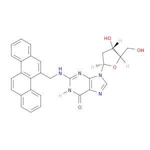Guanosine, N-(5-chrysenylmethyl)-2'-deoxy-