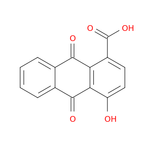 1-Anthracenecarboxylic acid, 9,10-dihydro-4-hydroxy-9,10-dioxo-