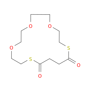 1,4,7-Trioxa-10,15-dithiacycloheptadecane-11,14-dione
