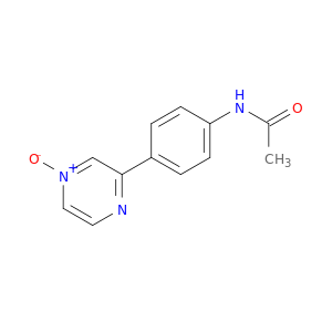 Acetamide, N-(4-pyrazinylphenyl)-, N-oxide