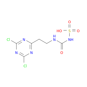 Sulfamic acid, [[(4,6-dichloro-1,3,5-triazin-2-yl)ethylamino]carbonyl]-