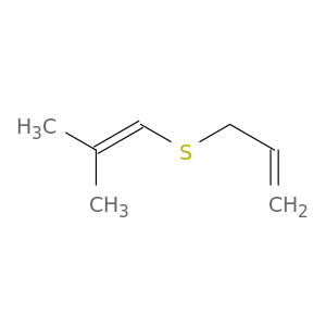 1-Propene, 2-methyl-1-(2-propenylthio)-