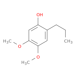 Phenol, 4,5-dimethoxy-2-propyl-