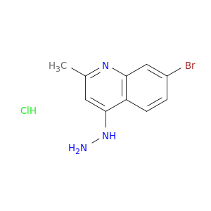 7-Bromo-4-hydrazino-2-methylquinoline hydrochloride