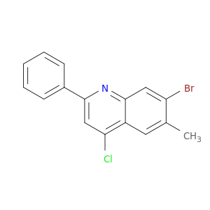 7-Bromo-4-chloro-6-methyl-2-phenylquinoline