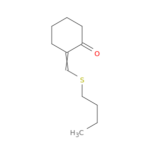 Cyclohexanone, 2-[(butylthio)methylene]-