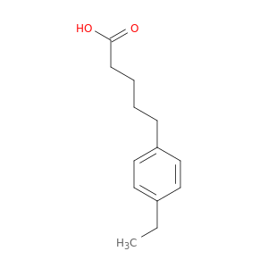 Benzenepentanoic acid, 4-ethyl-