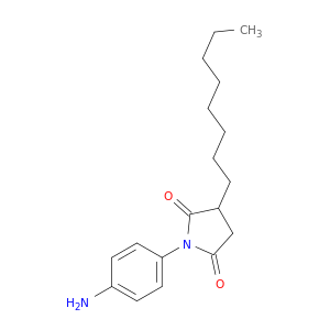 2,5-Pyrrolidinedione, 1-(4-aminophenyl)-3-octyl-