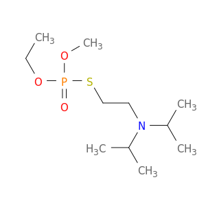N-[2-(ethoxy-methoxy-phosphoryl)sulfanylethyl]-N-propan-2-yl-propan-2-amine