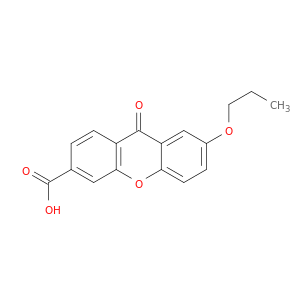 9H-Xanthene-3-carboxylic acid, 9-oxo-7-propoxy-