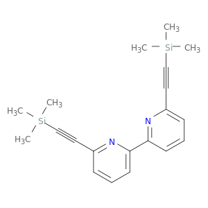 2,2'-Bipyridine, 6,6'-bis[(trimethylsilyl)ethynyl]-