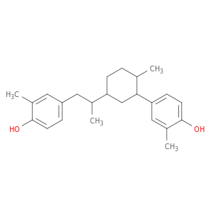 o-Cresol,4,4'-p-menth-2,9-ylenedi- (8CI)